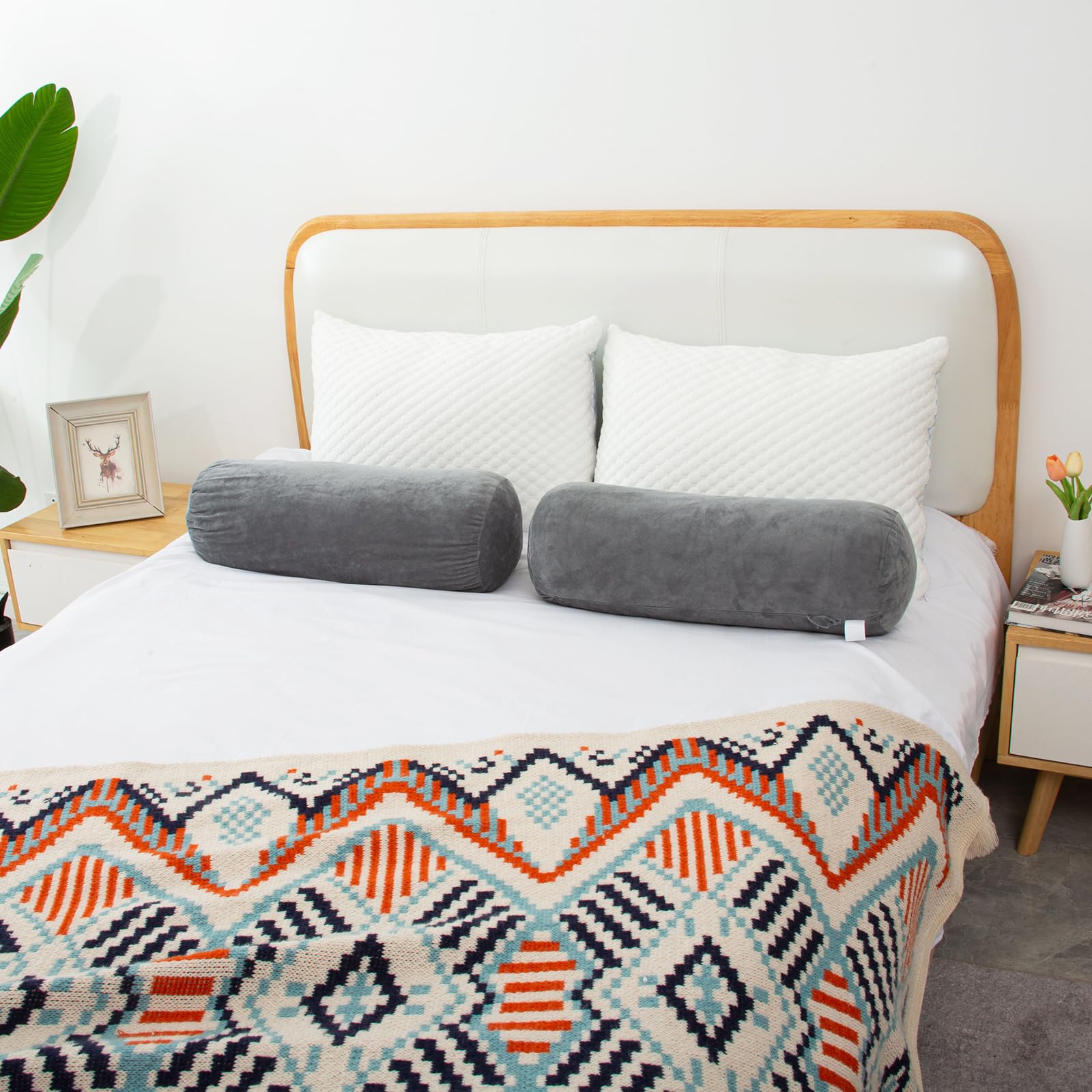 1 MIDDLE ONE decorative pillow on couch enhances comfort and style.