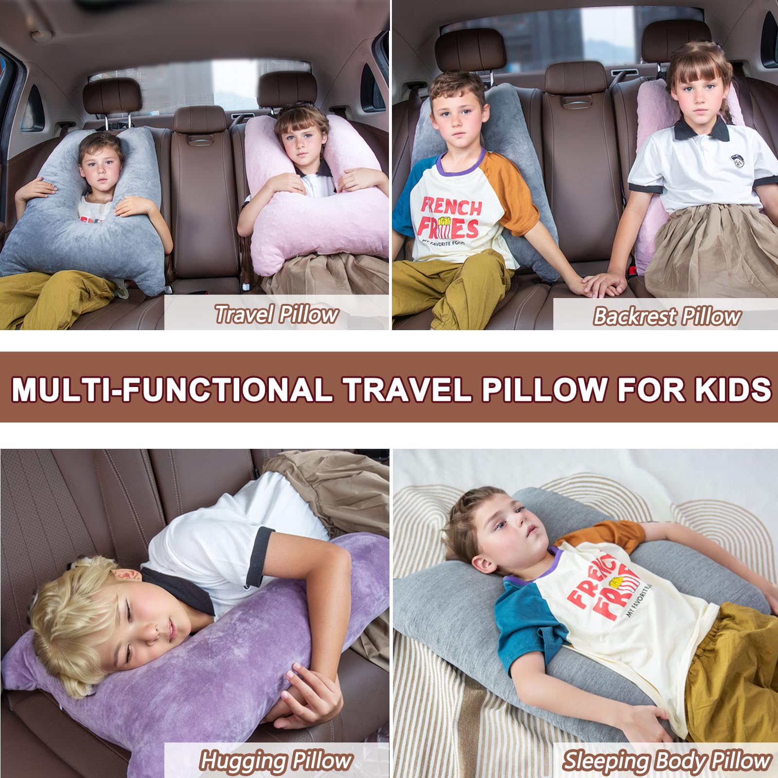 1 Middle One memory foam filling resists losing shape.