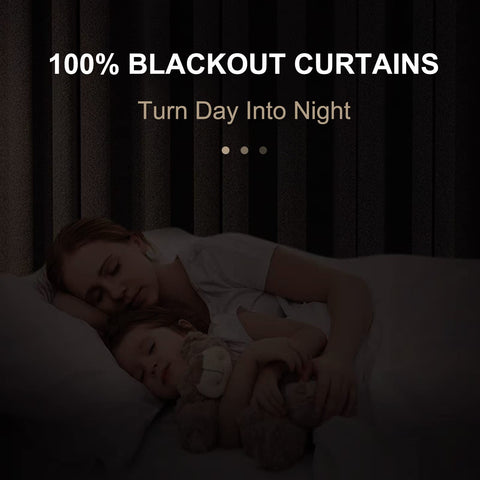 100% Blackout Shield back-tab hanging option for versatile installation.