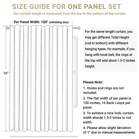 100% Blackout Shield linen blackout panels protect furniture from sun fade.