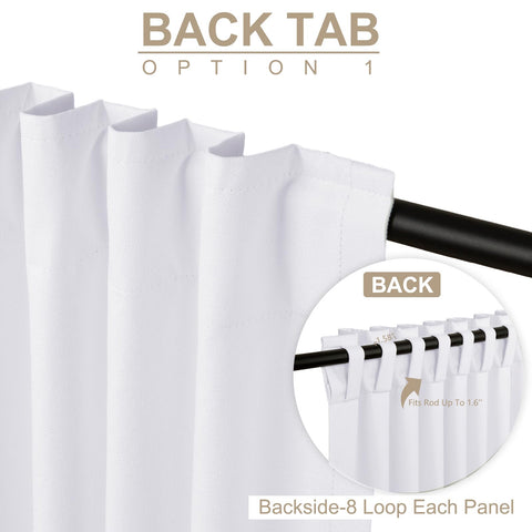100% Blackout Shield linen curtain window-fit demonstrates full coverage for privacy