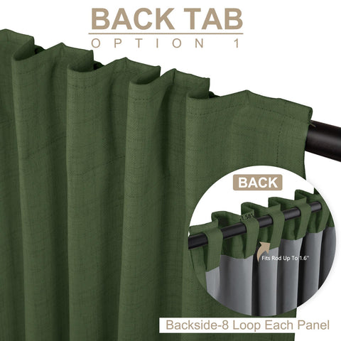 100% Blackout Shield thermal-insulation preview shows heat retention during winter evenings.