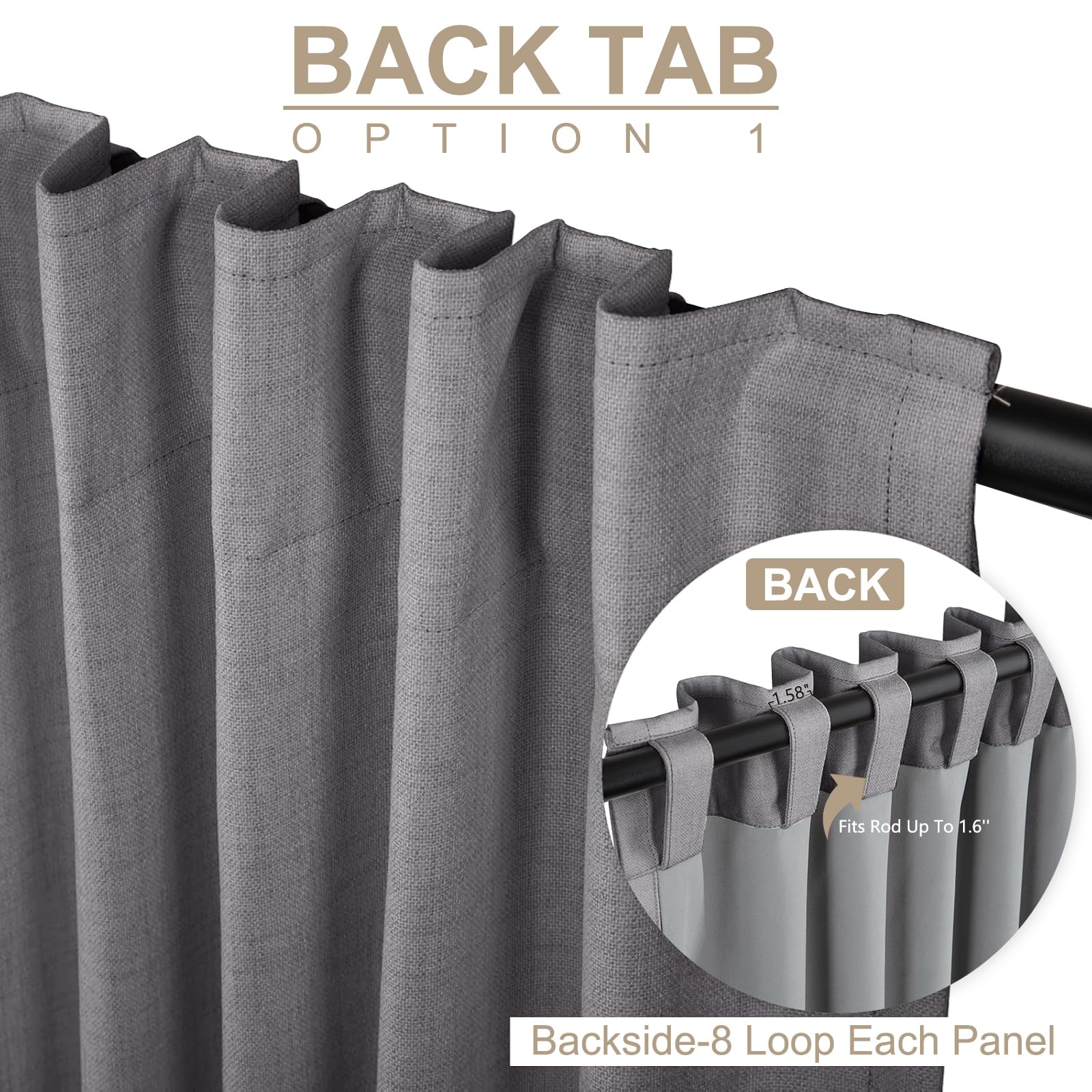 100% Blackout Shield thermal insulation panel demonstrates energy-saving potential for comfort.