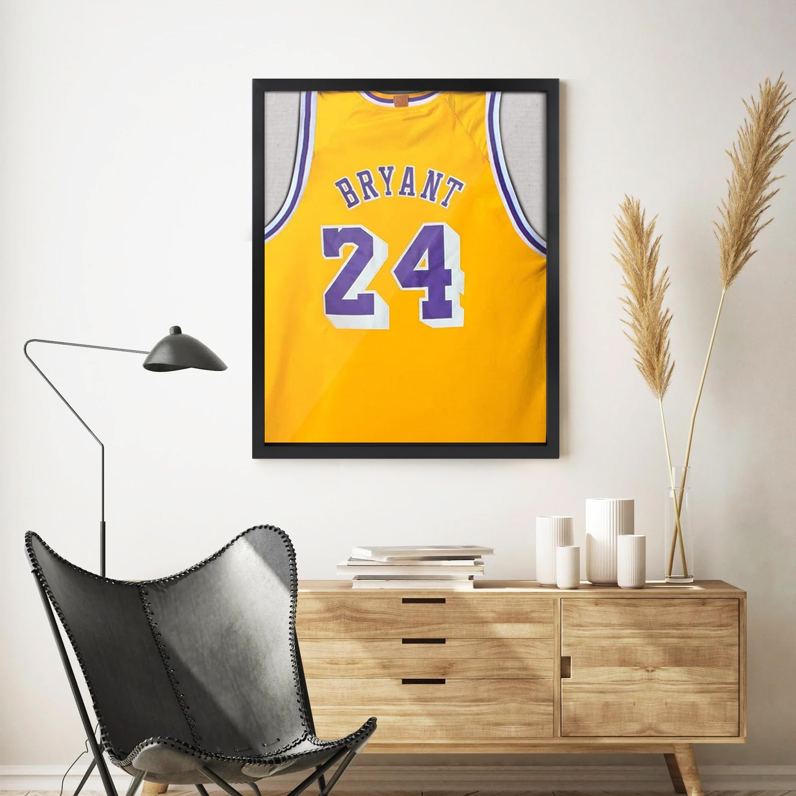 1DOT2 16x20 frame fits standard art and memorabilia.