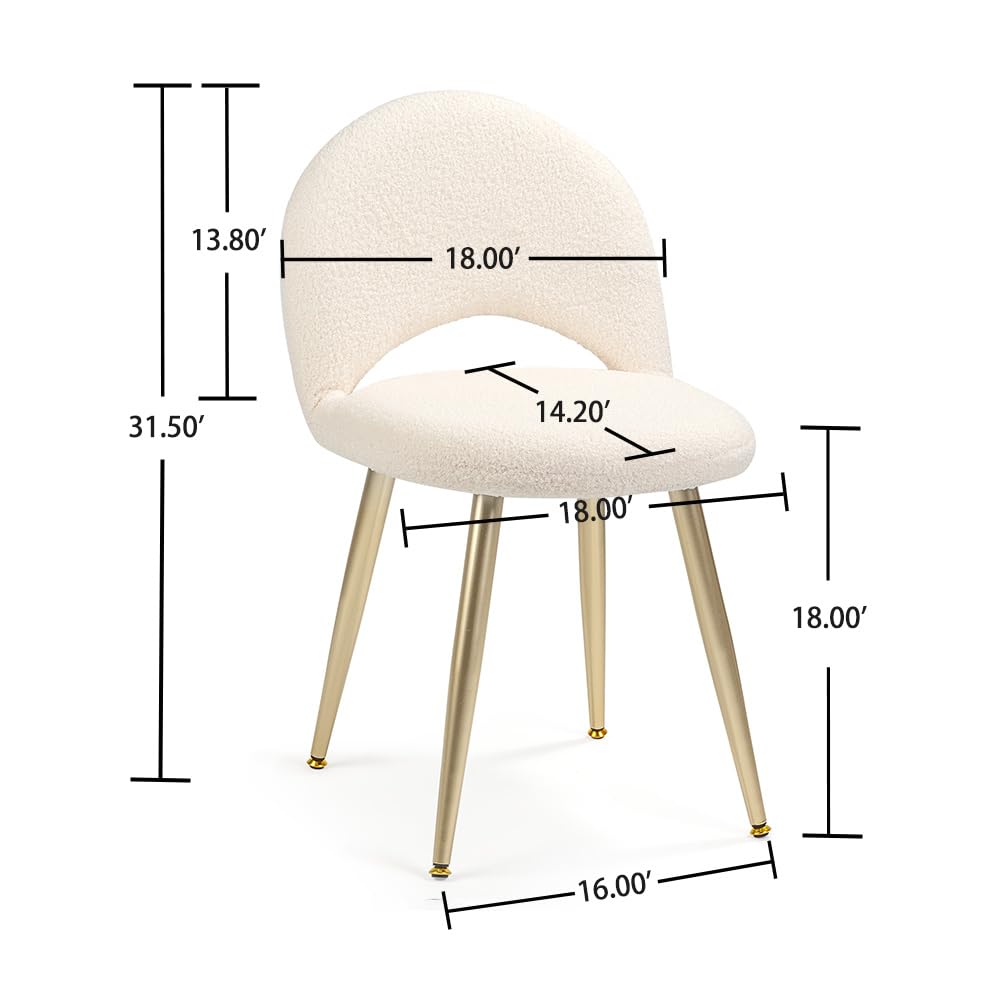 2BYF vanity chair used at desk or office for focused work