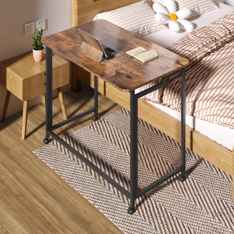 4NM compact laptop cart, simple assembly for clutter-free small spaces