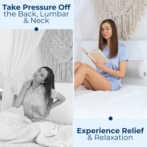 5 Stars United Pregnancy-Friendly Knee Pillow offers comfortable support.