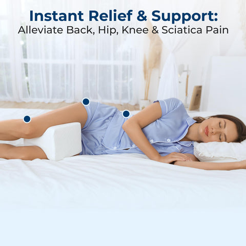 5 STARS UNITED pregnancy support pillow enhances side-lying comfort for expectant moms.