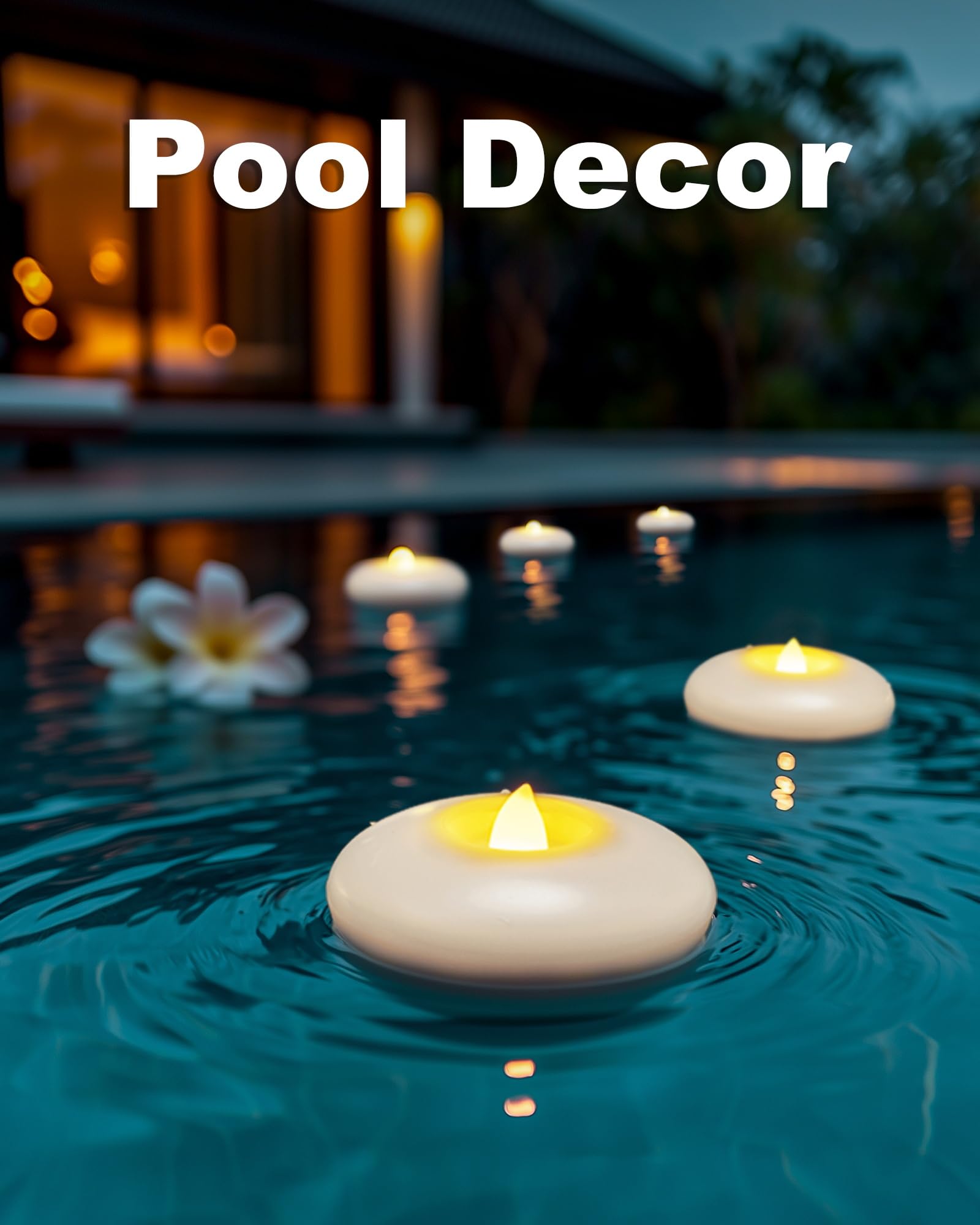 5plots easy setup floating tealights enable quick ambiance at any gathering