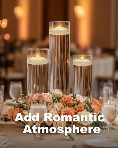 5plots pool decor floating candles add romantic water edge ambiance