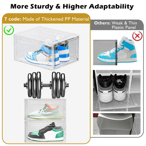 7-code clear shoe storage makes a thoughtful gift for shoe lovers