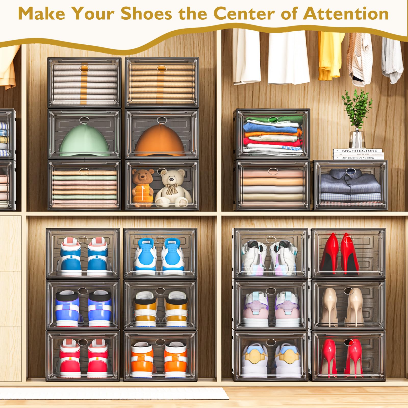 7-code versatile storage for hats, toys, and clothes