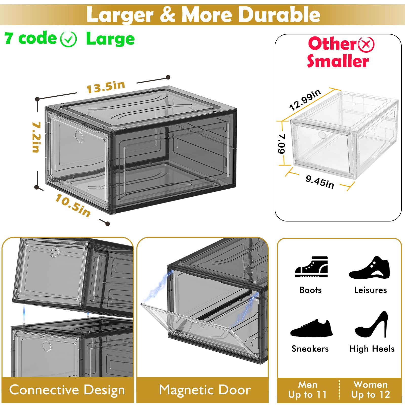 7 code thick material construction offers sturdy daily use
