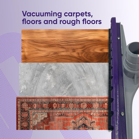 848 Store lightweight vacuum accessory reduces fatigue during long shifts.