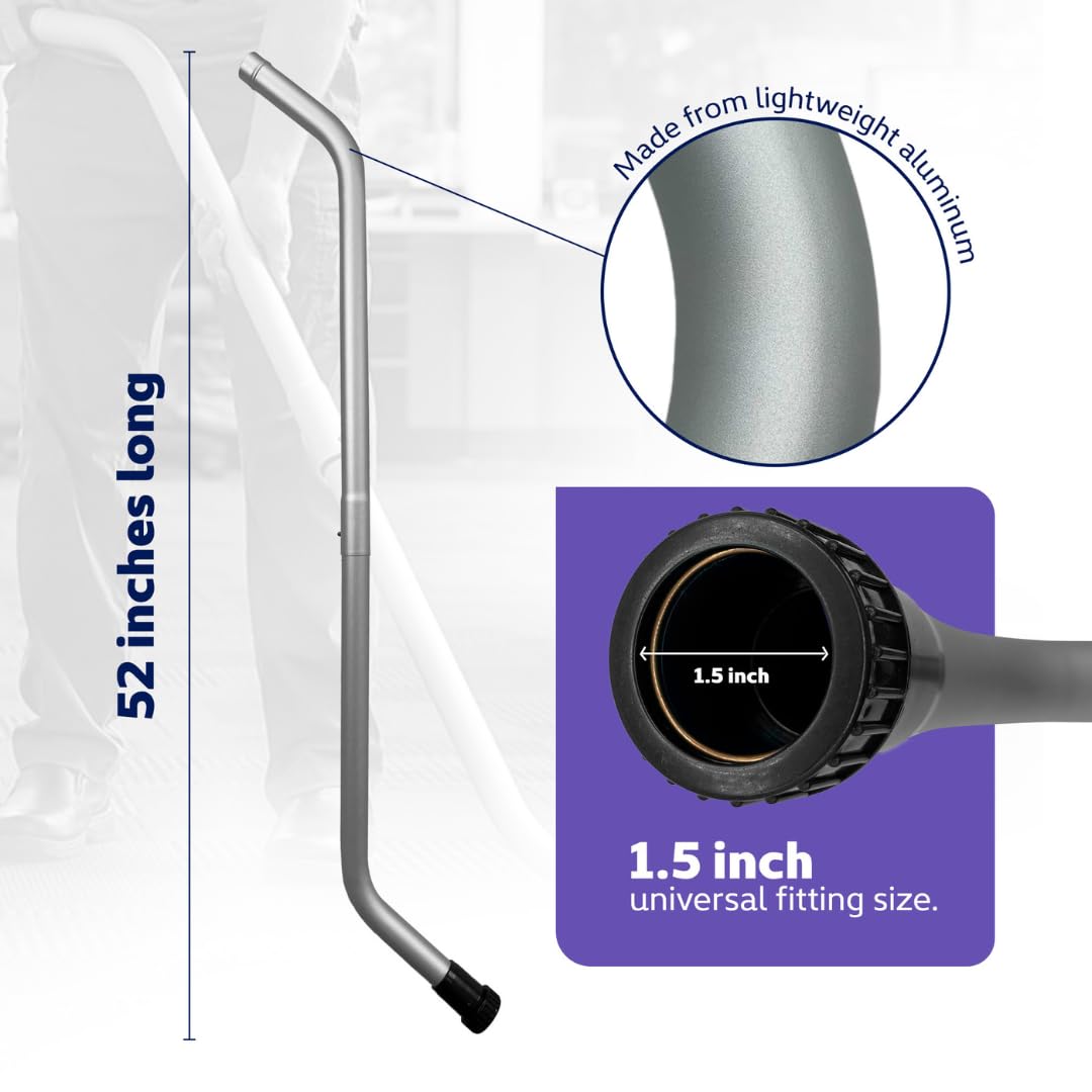848 Store compatibility with ProTeam and Hoover backpacks enables versatile use.