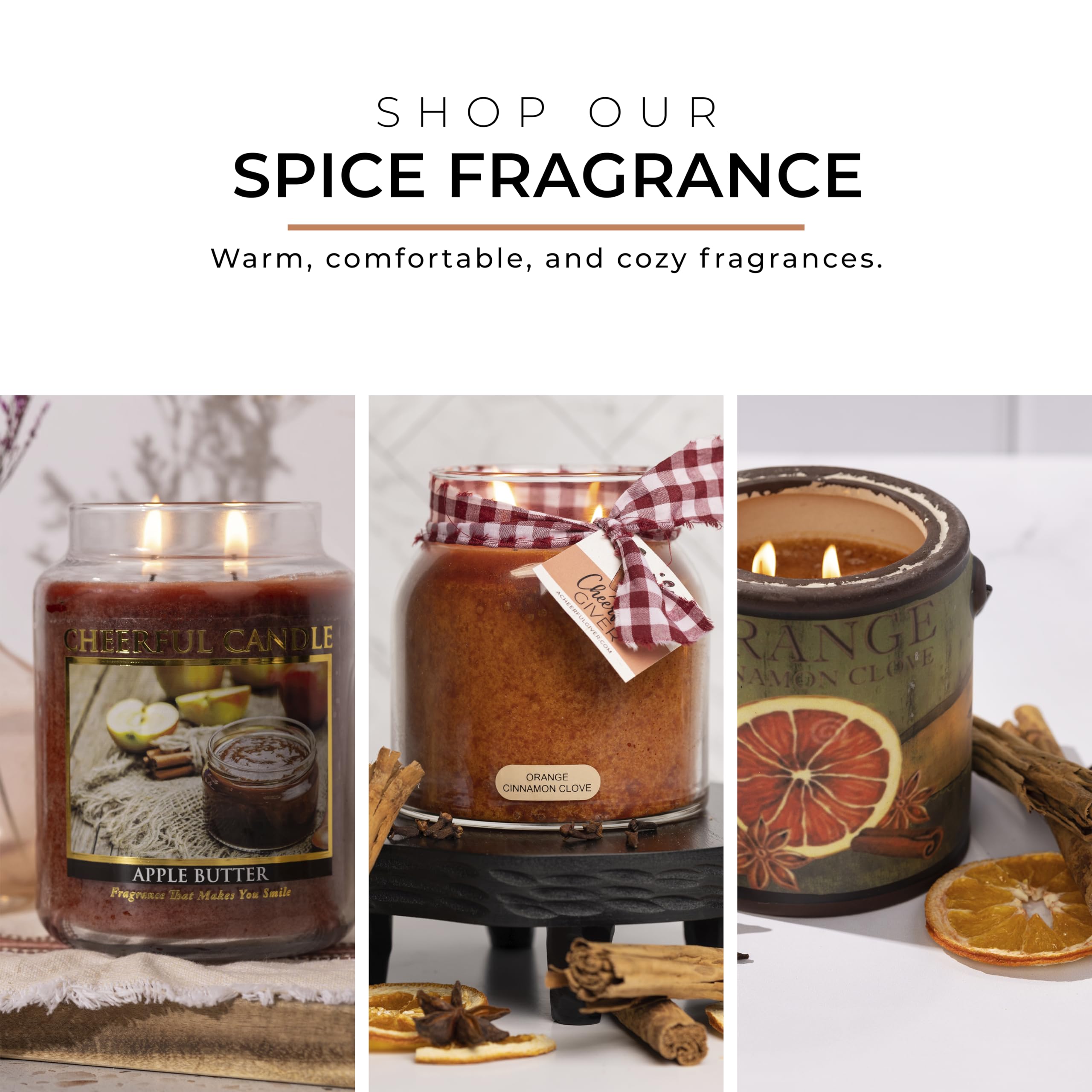 34 oz jar shown in living room setting for lasting fragrance