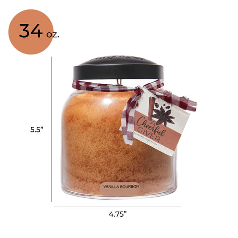 A Cheerful Giver Keepers of the Light candle brightens spaces.