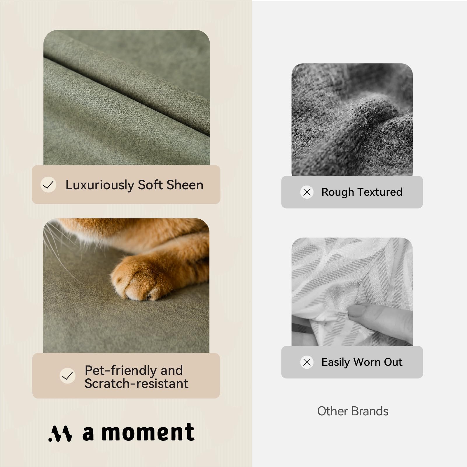 A Moment colorfast pillow cover withstands sun exposure and fading