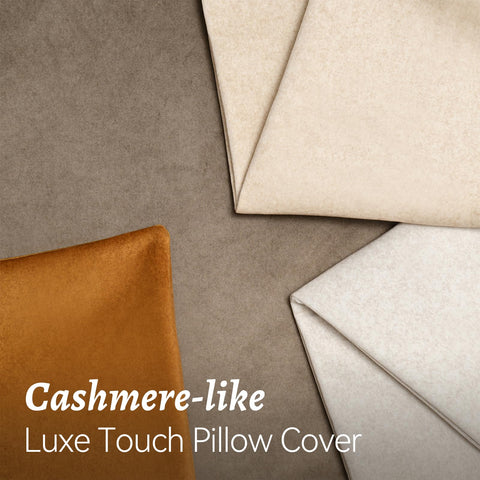 A moment microfiber close-up shows soft touch and stain-repellent surface.