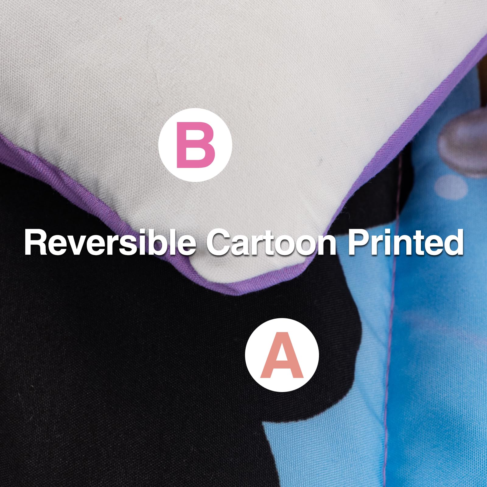 A Nice Night 3D comforter design, machine washable for easy care
