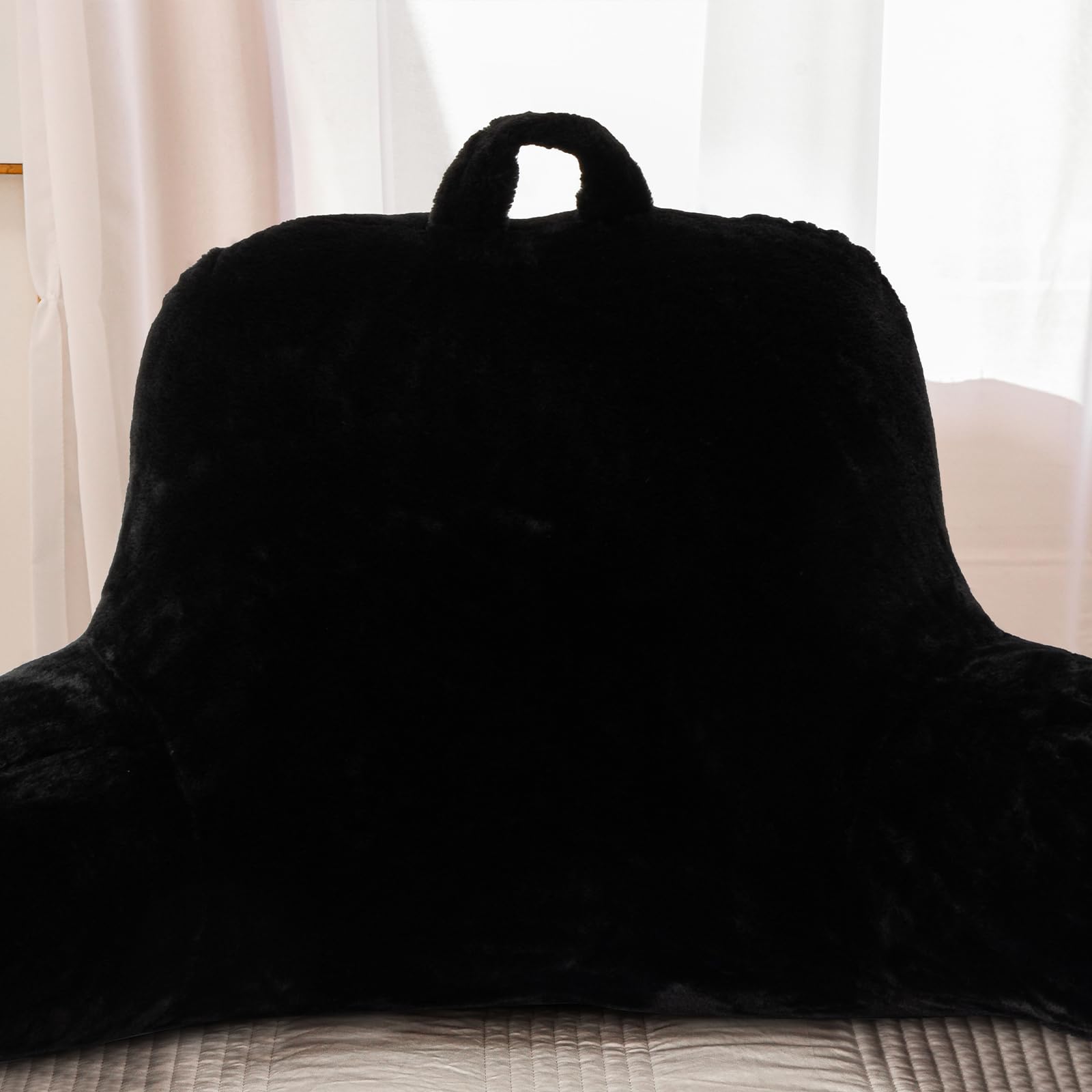 A Nice Night faux fur texture close-up adds luxe feel.