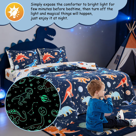 A Nice Night galaxy-printed-sheets-flat-95x81 brings cosmic style with easy care.