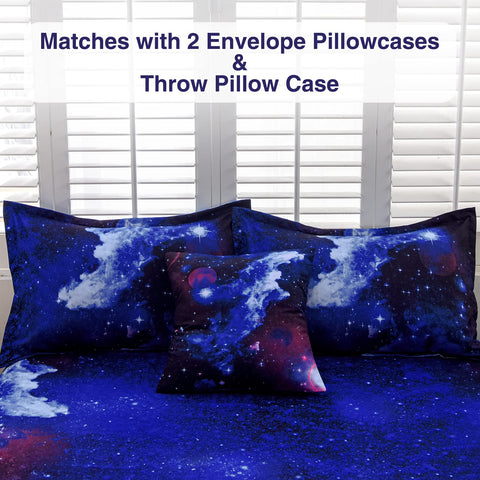 A Nice Night Galaxy 3D-printed quilt texture enhances visual depth.