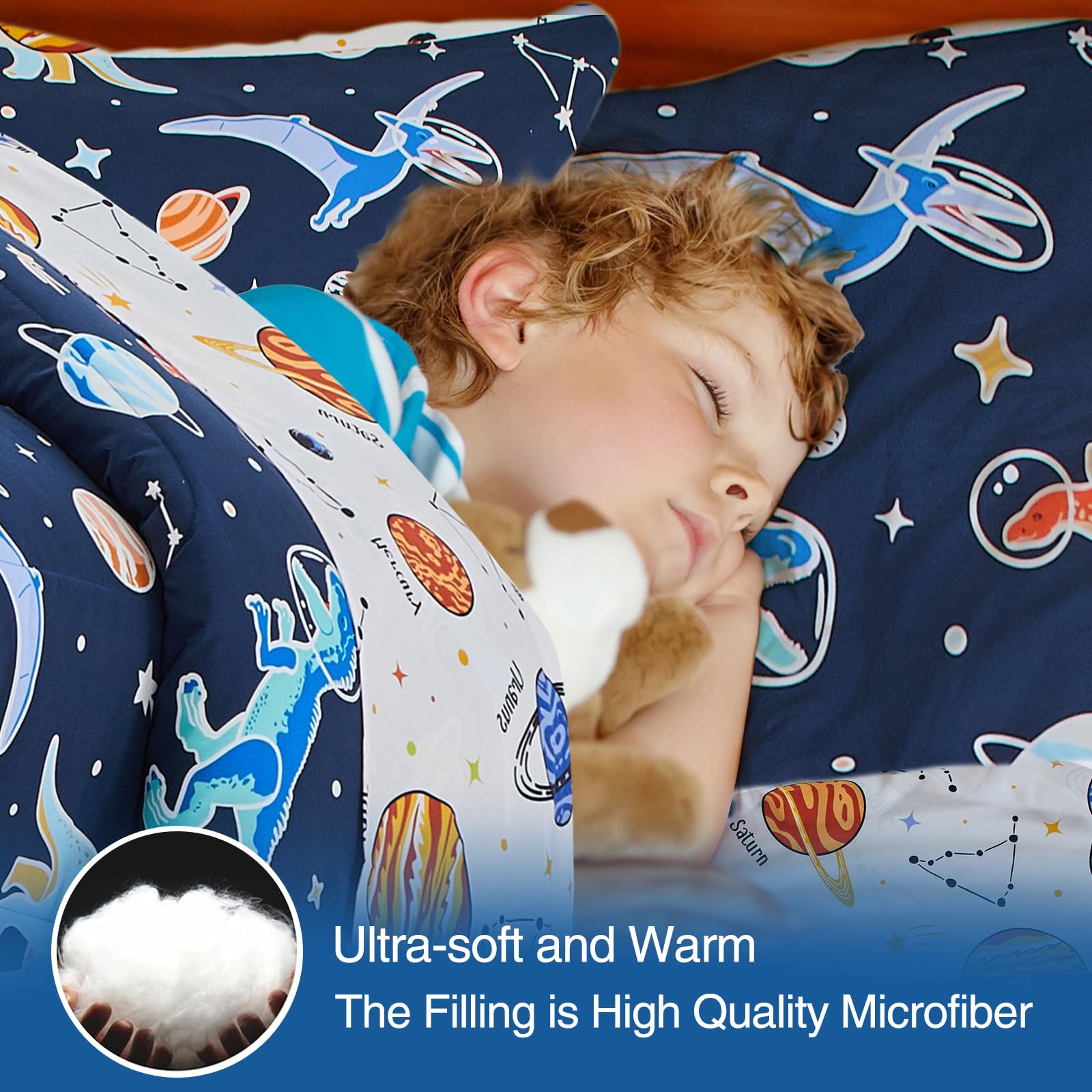 A Nice Night reversible pillowcase detail for versatile looks