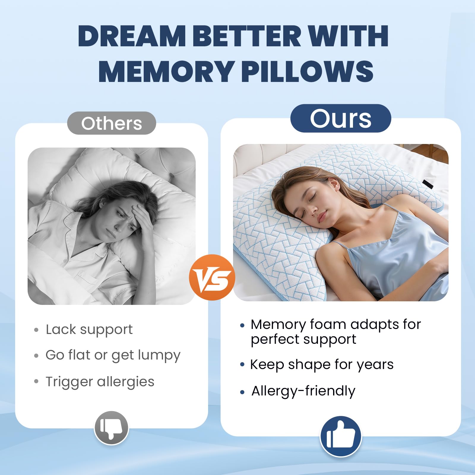 A-Pce hotel-quality support for home comfort and alignment