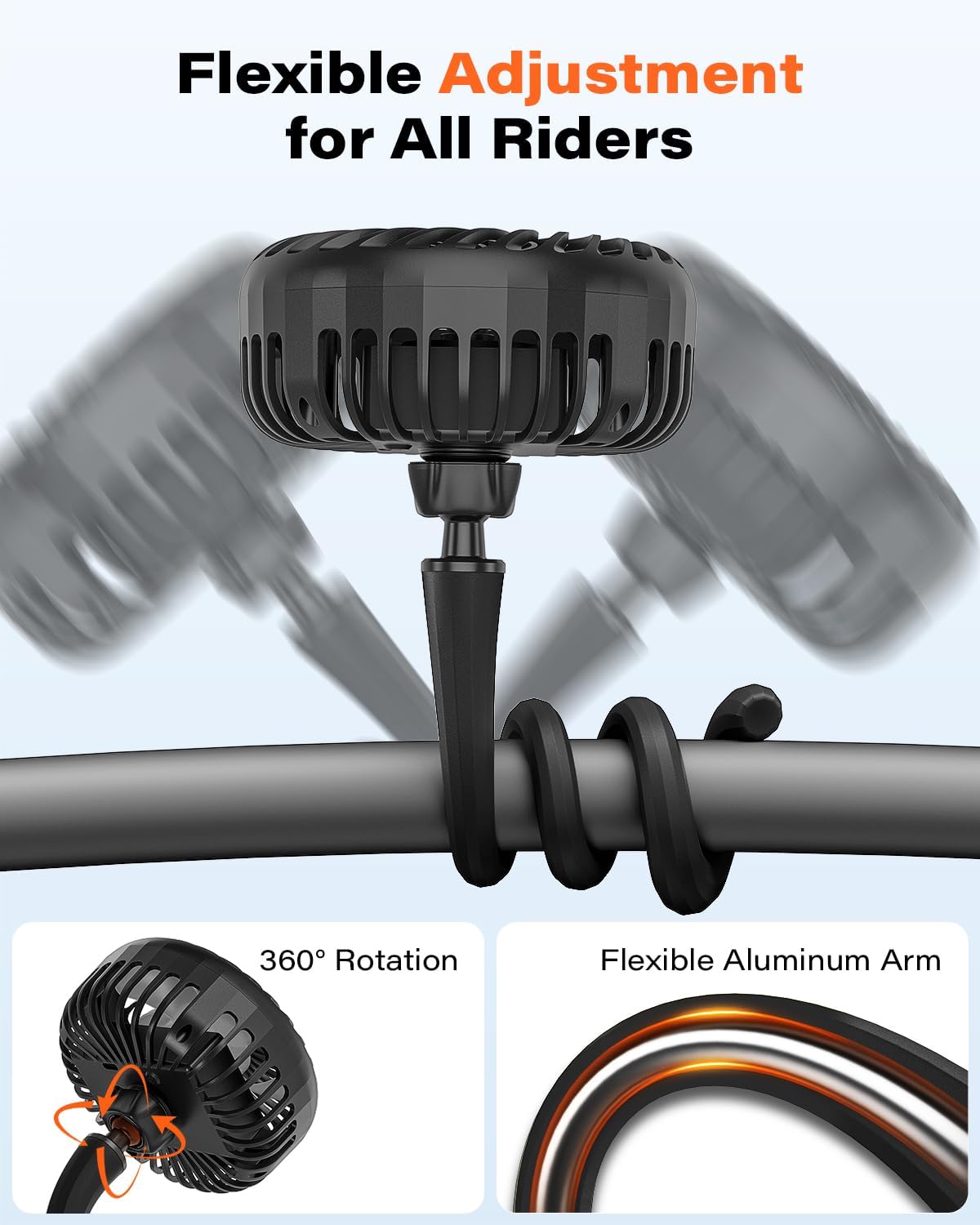 A2C 360-degree rotation directs airflow exactly where you need it