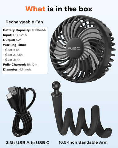 A2C three-speed settings tailor cooling intensity for any session