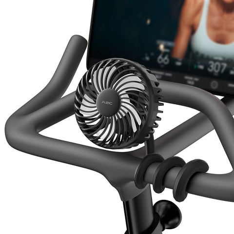A2C treadmill-compatible fan fits busy gym workouts