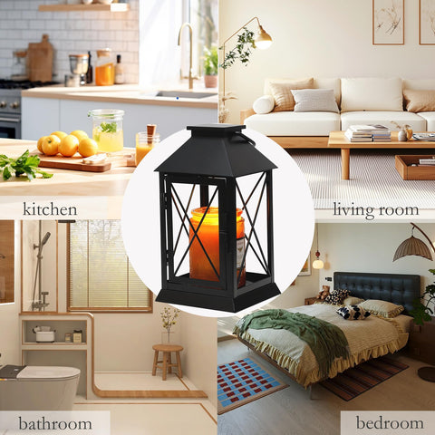 Aaffkaa Fully enclosed construction keeps warmth contained and candles visually appealing.
