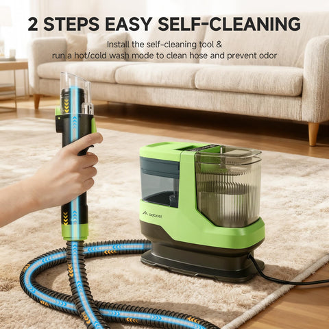 AAOBOSI C688 long power cord extends reach for larger rooms.