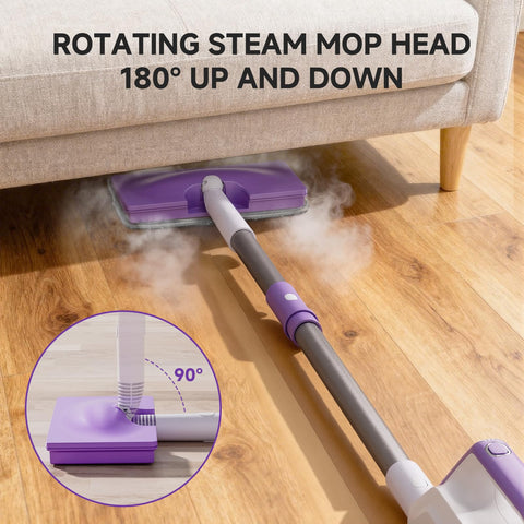 AAOBOSI steam mop attachments kit for grout, upholstery, and more