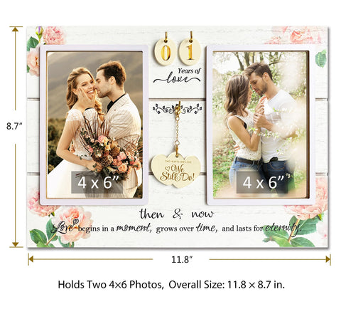 A'arkaJ frame features year inserts to update anniversaries up to 99