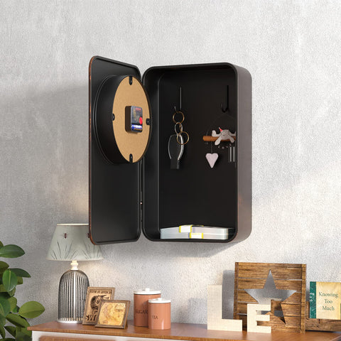 Abdurey quartz movement offers quiet operation for living spaces.