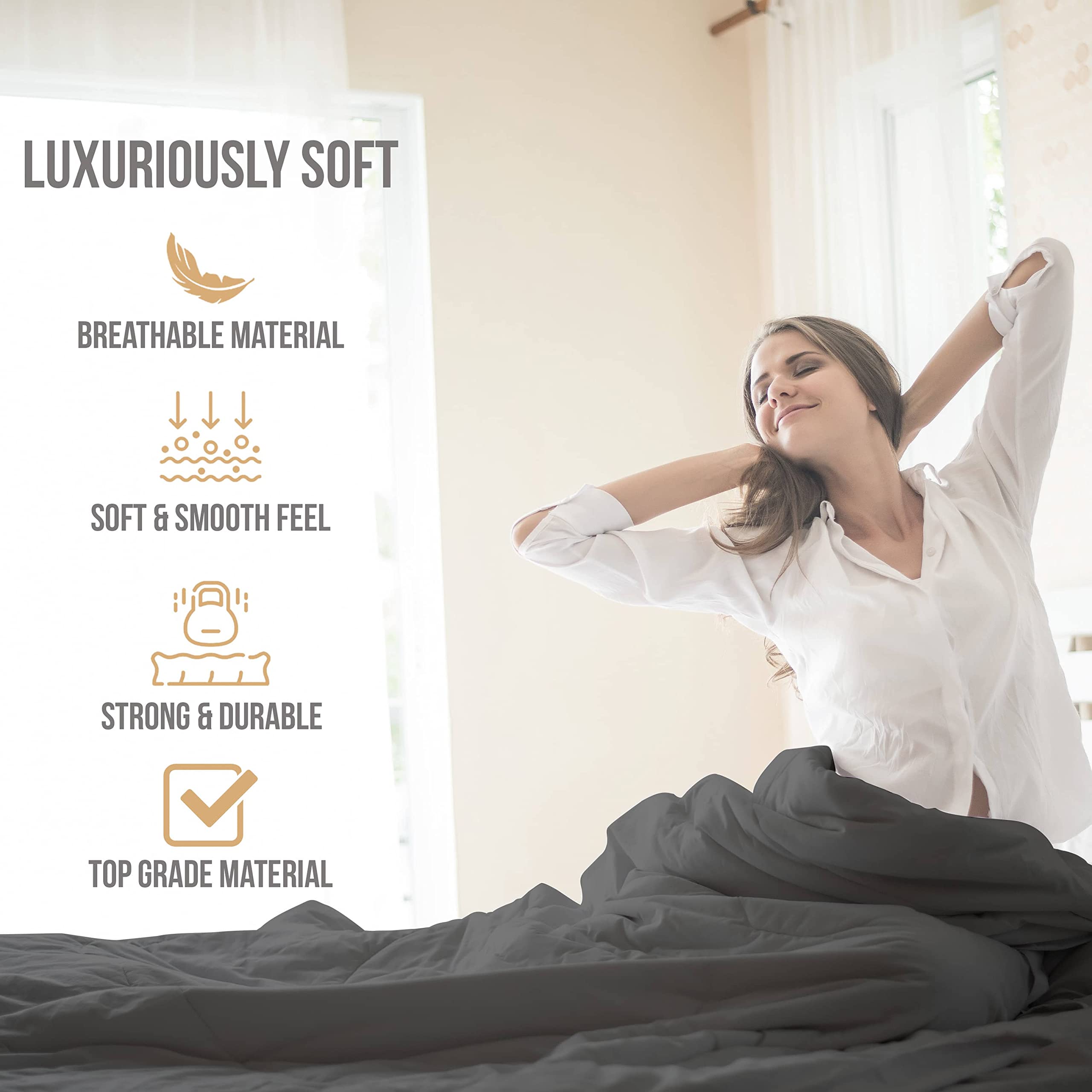 Abeero Home cooling pillowcases with embroidery for subtle luxury