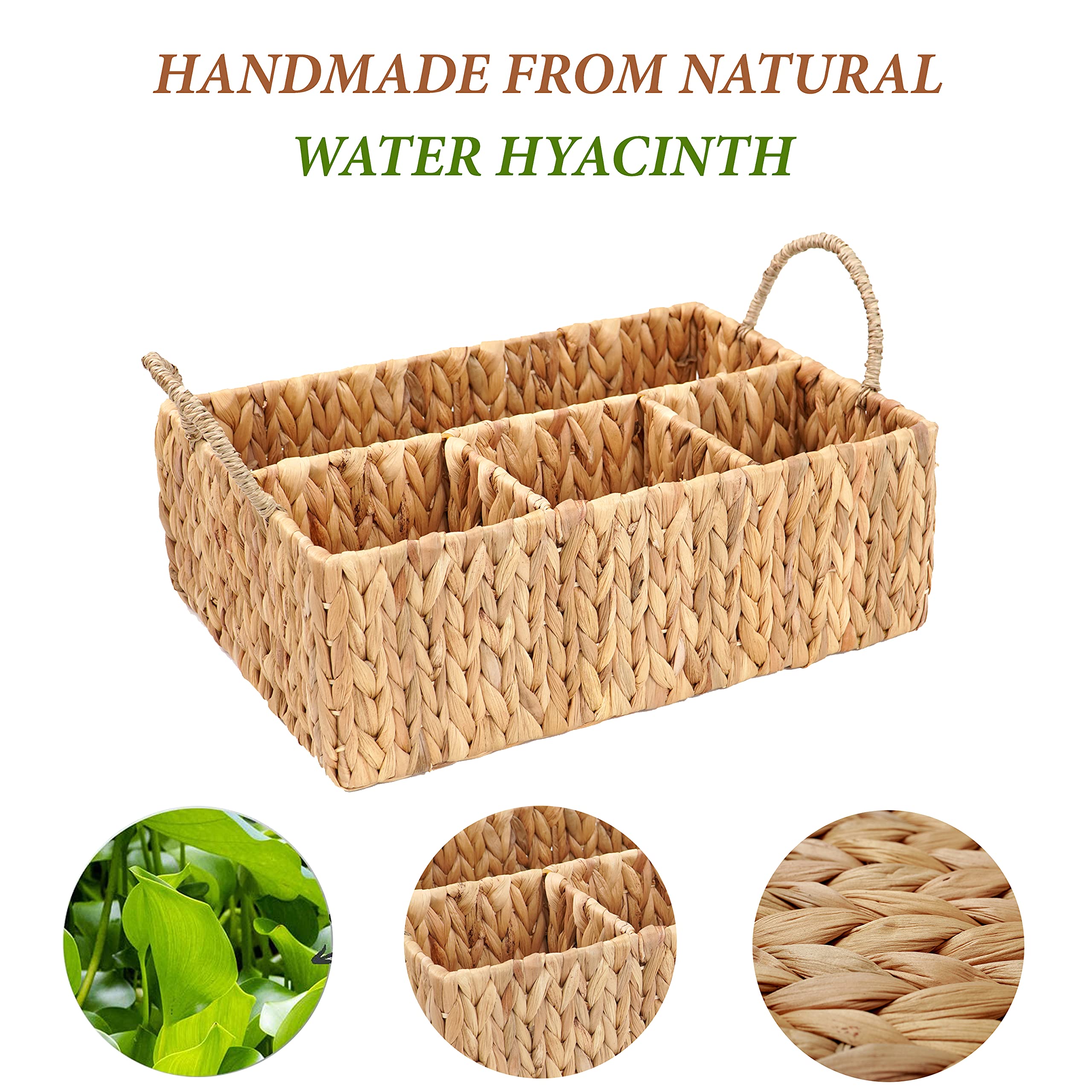 ABEL CRAFTS basket on countertop used to organize spices