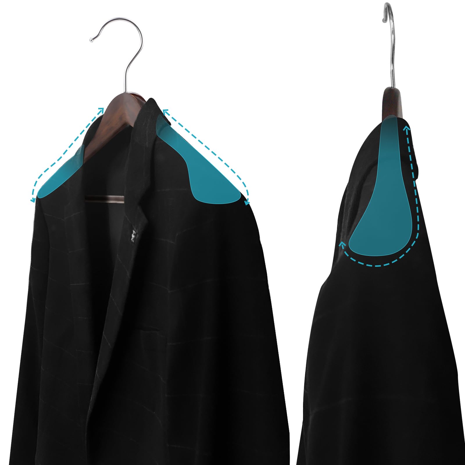 ABHENG non-slip trouser bar keeps pants in place.