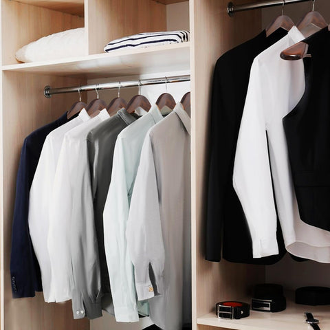 ABHENG wardrobe organization essential for suits, coats, jackets, and trousers.