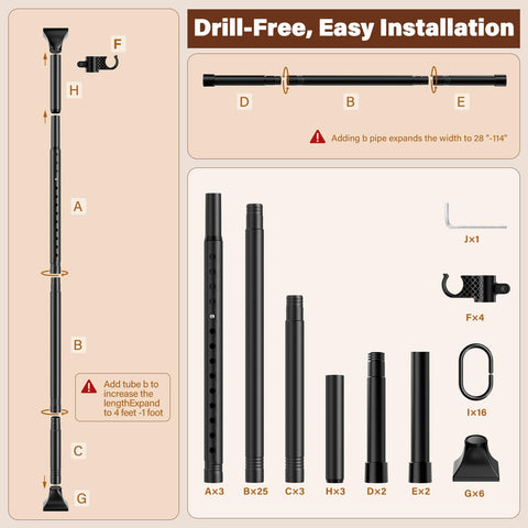Abiglifty tool-free installation enables quick setup and easy redeployment.