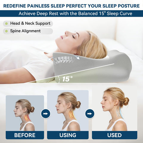 Ablegrid removable pillowcase closeup showcasing skin-friendly, breathable fabric.