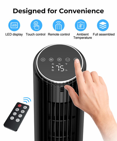 Abolee ideal for bedroom or office cooling during warm days.