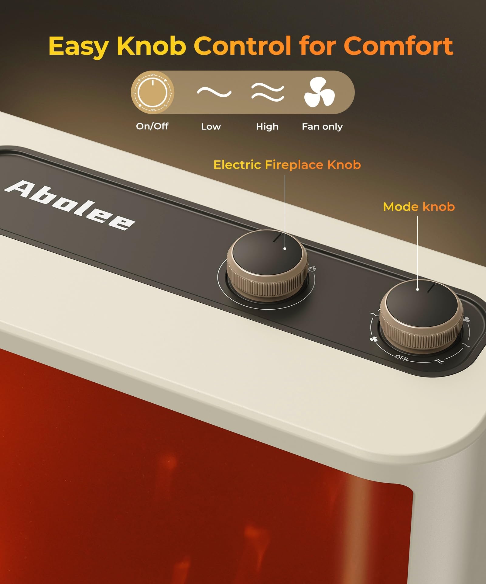 Abolee safety features include tip-over and overheat protection.