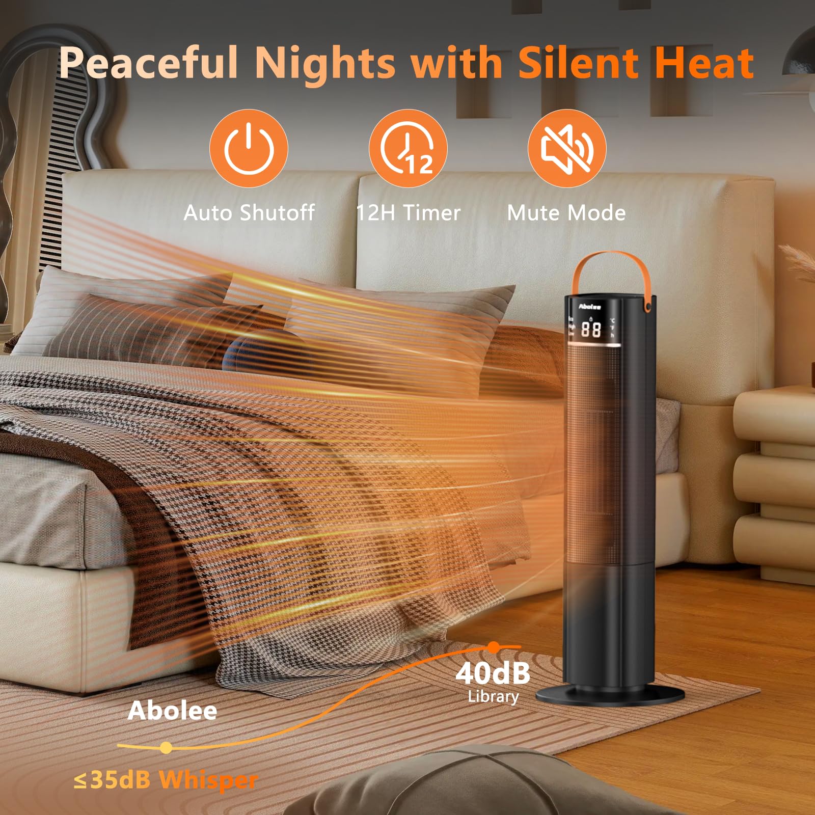 Abolee safety features with 45-degree tip-over protection for peace of mind.