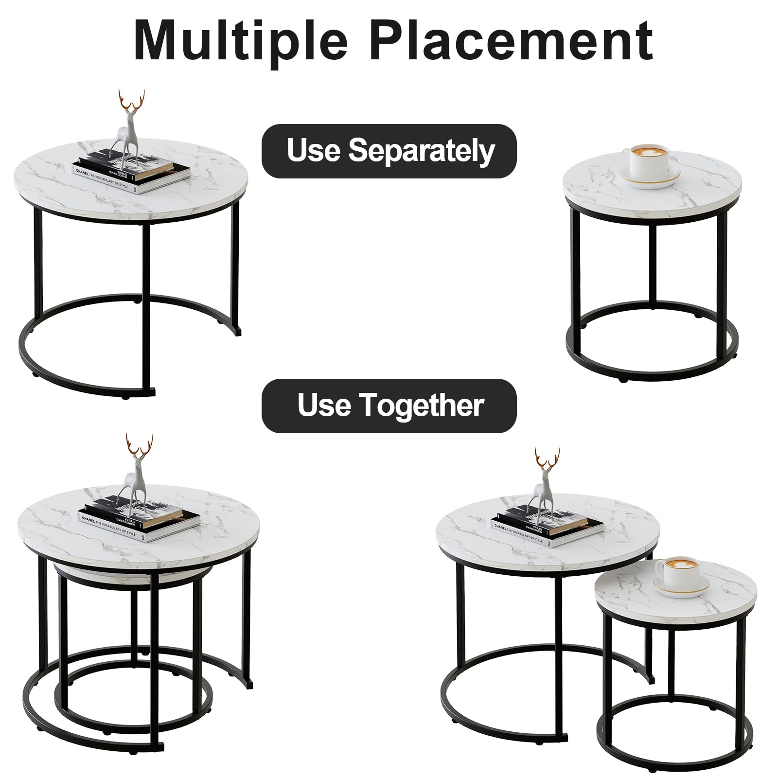 aboxoo indoor-outdoor use table suitable for various environments.