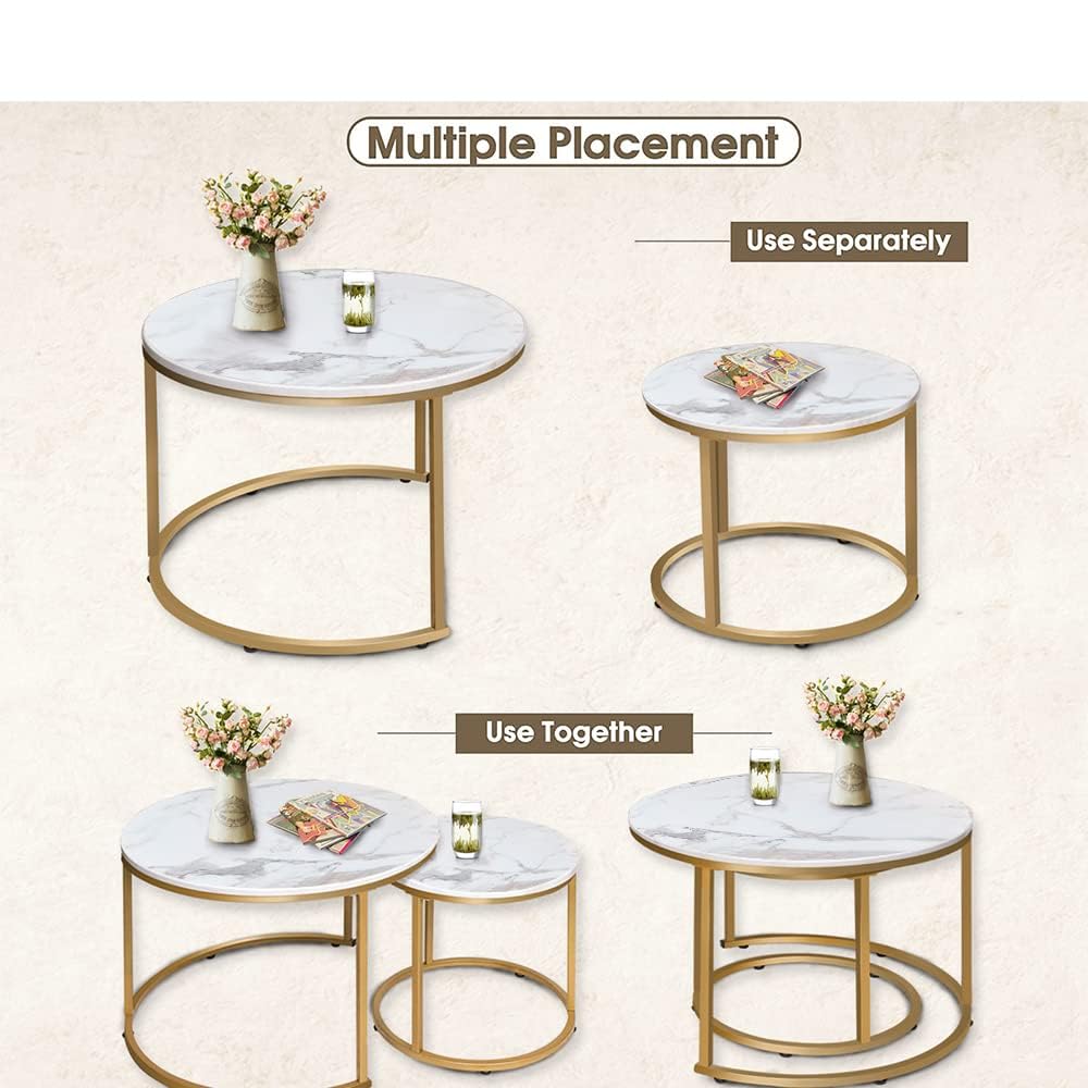 aboxoo living room setup with nesting tables complement minimalist interiors