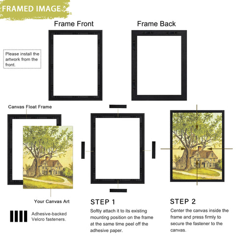Abtgt 18x24 canvas floating frame edge depth highlights subtle dimensional look.