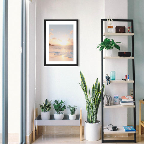 Abtgt backboard and hanging hardware enable versatile display.